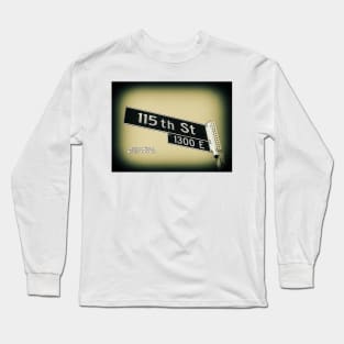 115th Street, Watts, California by Mistah Wilson Long Sleeve T-Shirt